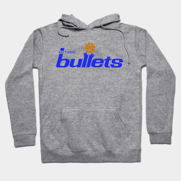 DEFUNCT - Baltimore Bullets Baskeball Hoodie by LocalZonly